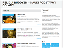 Tablet Screenshot of bodhiczitta.pl